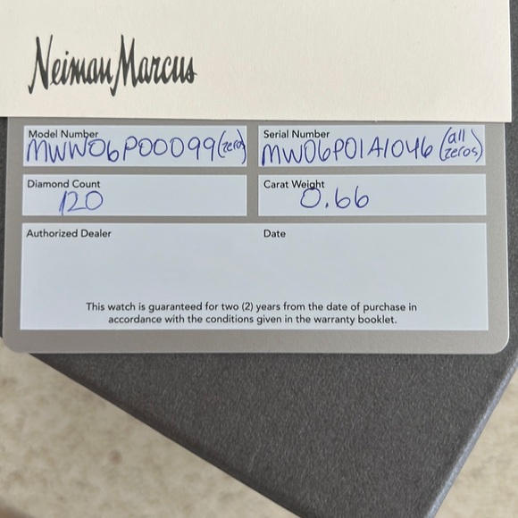 Silver Deco diamond bezel pearl face - Picture 6 of 12